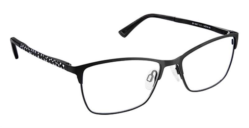 SUPER FLEX \ SF-1081T \ BLACK WHITE \ 2 \ 54-16 \ 140 \ OPTICAL