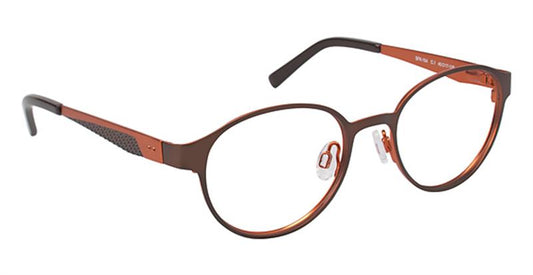 SUPER FLEX KIDS \ SFK-154 \ BROWN ORANGE \ 1 \ 43 - 17 \ 120 \ OPTICAL